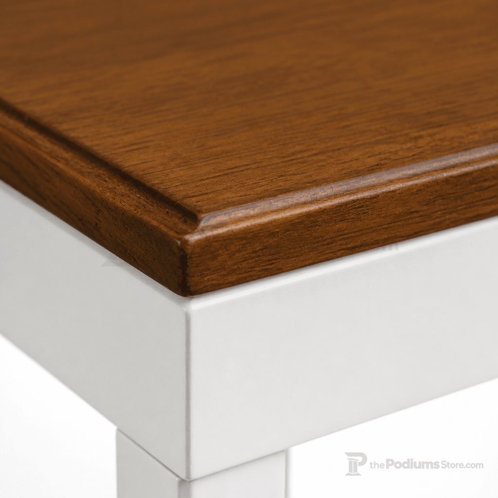 Wood Church Offering Table (PS-305-C) Offering Table 305C Light Oak 35 - thePodiumsStore