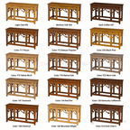 Wood Communion Table (PS-205) Communion Table NO 205 Light Oak 35 - thePodiumsStore