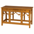 Wood Communion Table (PS-205) Communion Table NO 205 Light Oak 35 - thePodiumsStore