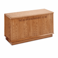 Wood Communion Table (PS-400) Communion Table NO 400 Light Oak 35 - thePodiumsStore