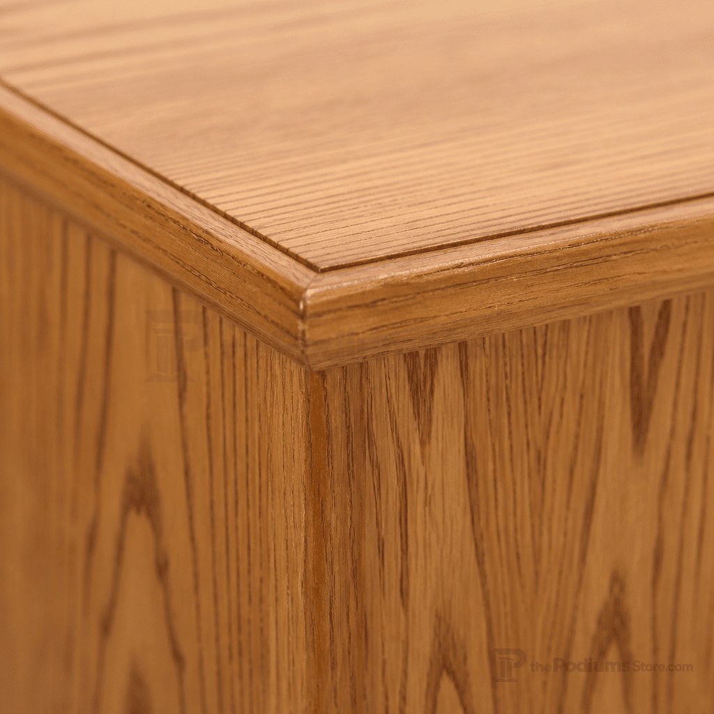 Wood Communion Table (PS-400) Communion Table NO 400 Light Oak 35 - thePodiumsStore