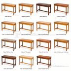 Wood Communion Table (PS-405) Communion Table NO 405 Light Oak 35 - thePodiumsStore