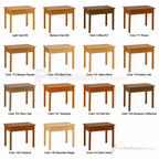 Wood Offering Table with Storage Drawer & Inscription (PS-TOT-448) Offering Table TOT-448 Light Oak 35 - thePodiumsStore