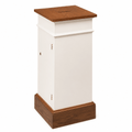 Wood Tithe & Prayer Box (PS-80) Tithe & Prayer Box NO 80 Light Oak 35 - thePodiumsStore