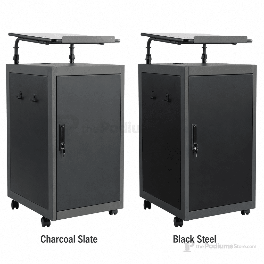 WorkPod Mobile Lectern Non-Sound Lectern TWPL - thePodiumsStore