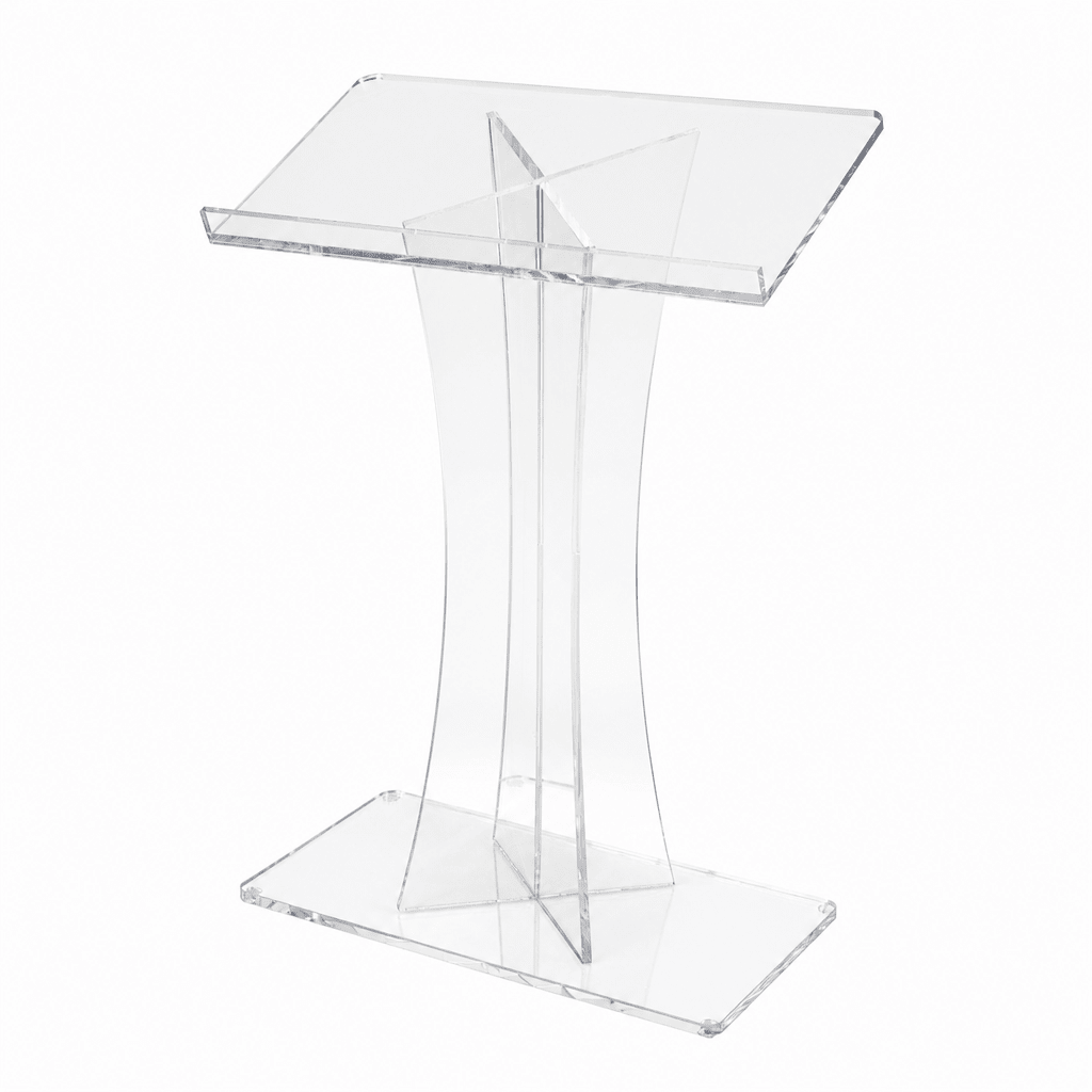 X-Style Acrylic Lectern Acrylic Lectern LECTX - thePodiumsStore
