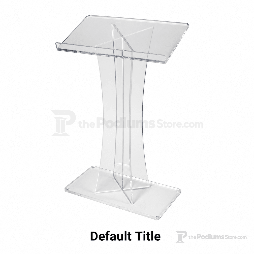 X-Style Acrylic Lectern Acrylic Lectern LECTX - thePodiumsStore